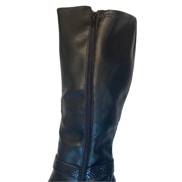 KAREN SCOTT Black Isabell Dress Boots - Picture 12 of 15